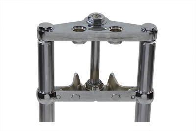 Fork Assembly with Chrome Sliders 6 Over Stock