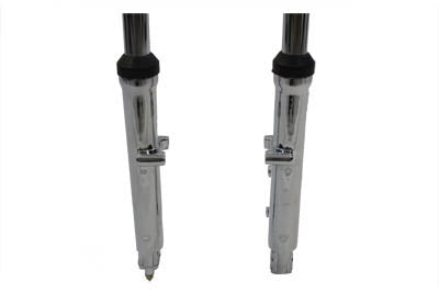 Fork Assembly with Chrome Sliders 4 Over Stock