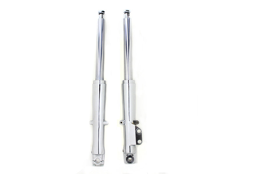 Factory Sample 41mm Fork Slider Assembly with Chrome Sliders