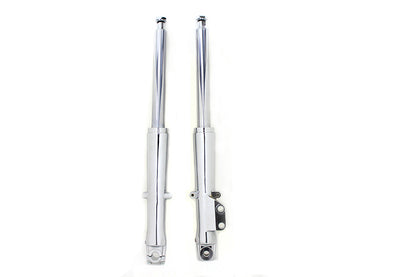 Factory Sample 41mm Fork Slider Assembly with Chrome Sliders