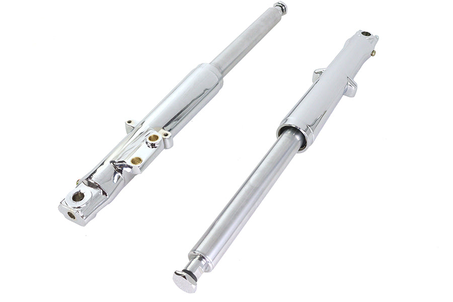 Factory Sample 41mm Fork Slider Assembly with Chrome Sliders