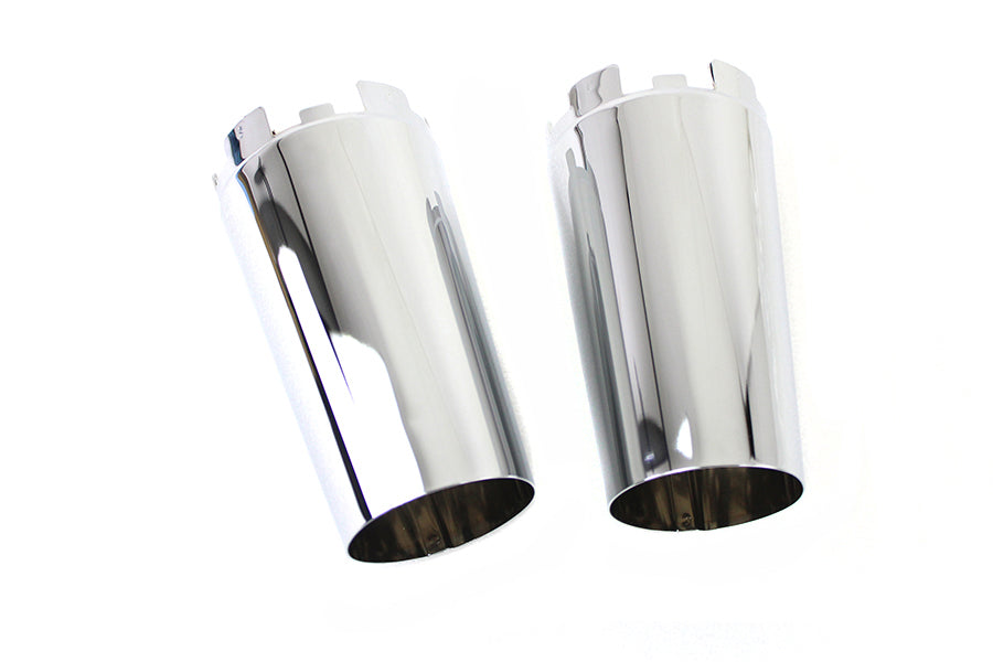 Upper Fork Slider Cover Set Chrome