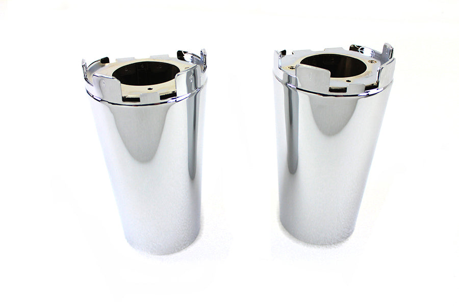 Upper Fork Slider Cover Set Chrome