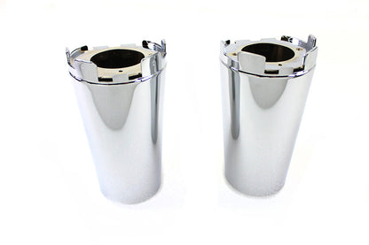 Upper Fork Slider Cover Set Chrome
