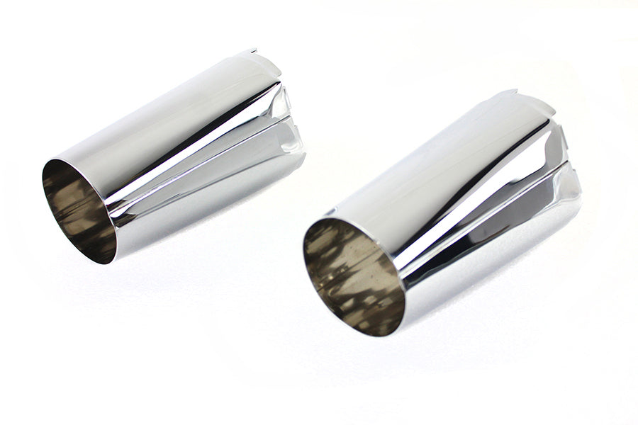 Upper Fork Slider Cover Set Chrome