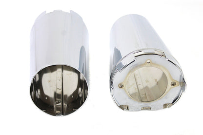 Upper Fork Slider Cover Set Chrome