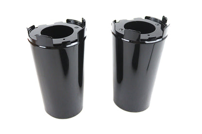 Upper Fork Slider Cover Set Gloss Black