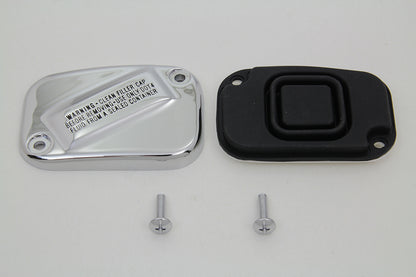 Handlebar Master Cylinder Cover Chrome