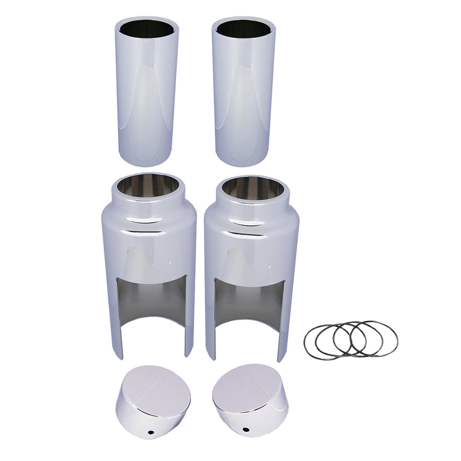Softail Breakout Fork Cover Kit Chrome
