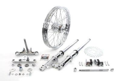 41mm Fork Assembly with Chrome Sliders 21 Wheel