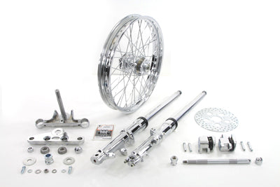 41mm Fork Assembly with Chrome Sliders 21 Wheel