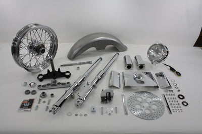 41mm Fork Assembly with Chrome Sliders 16 Wheel