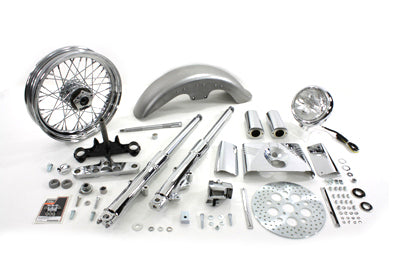 41mm Fork Assembly with Chrome Sliders 16 Wheel