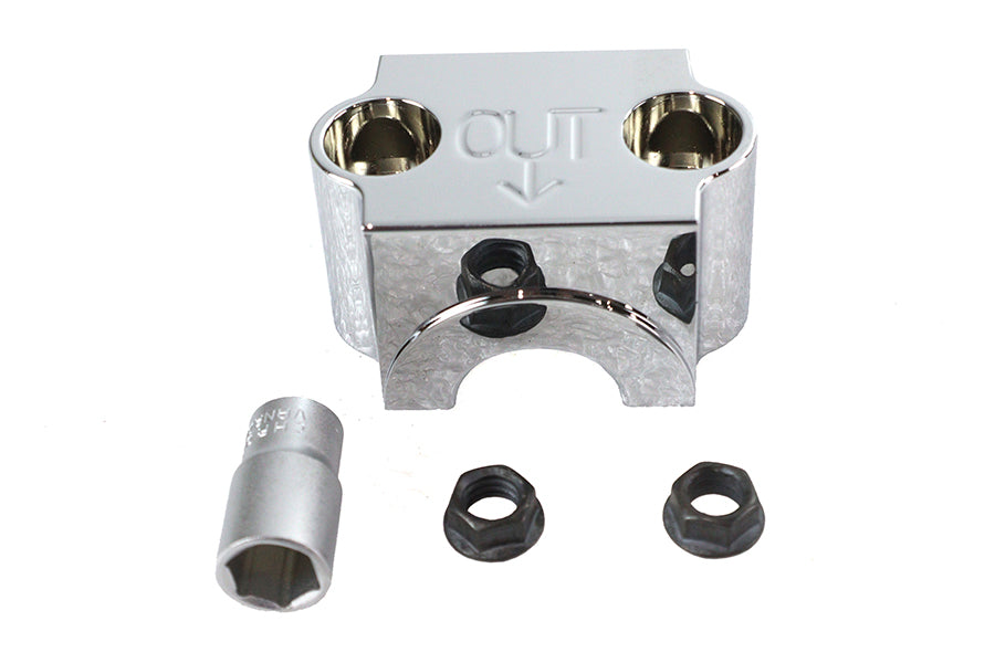 Fork Slider Cap Chrome