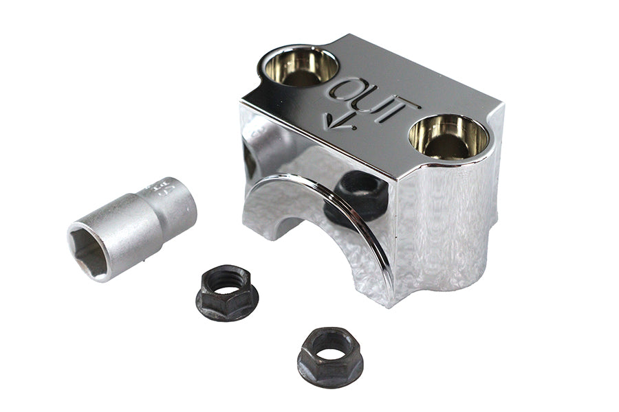 Fork Slider Cap Chrome