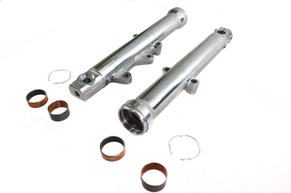 39mm Fork Sliders Polished Single Disc