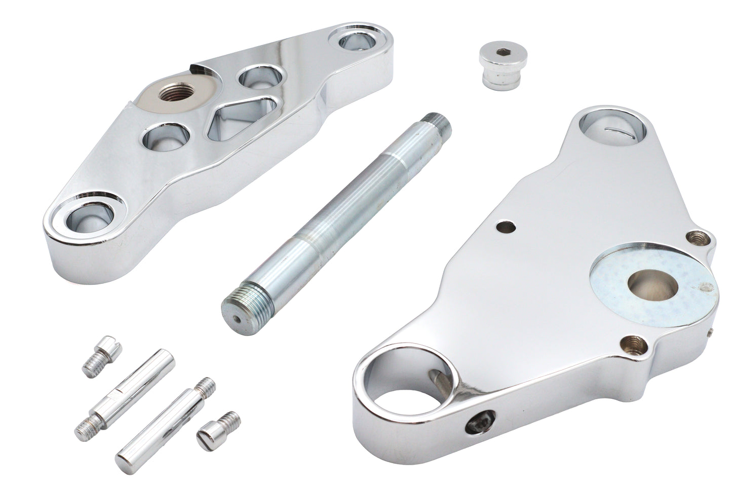 Ultima Chrome 5° Triple Tree Set Billet