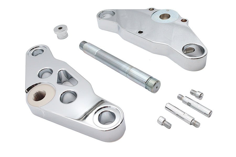 Ultima Chrome 5° Triple Tree Set Billet