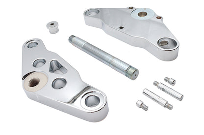 Ultima Chrome 5° Triple Tree Set Billet