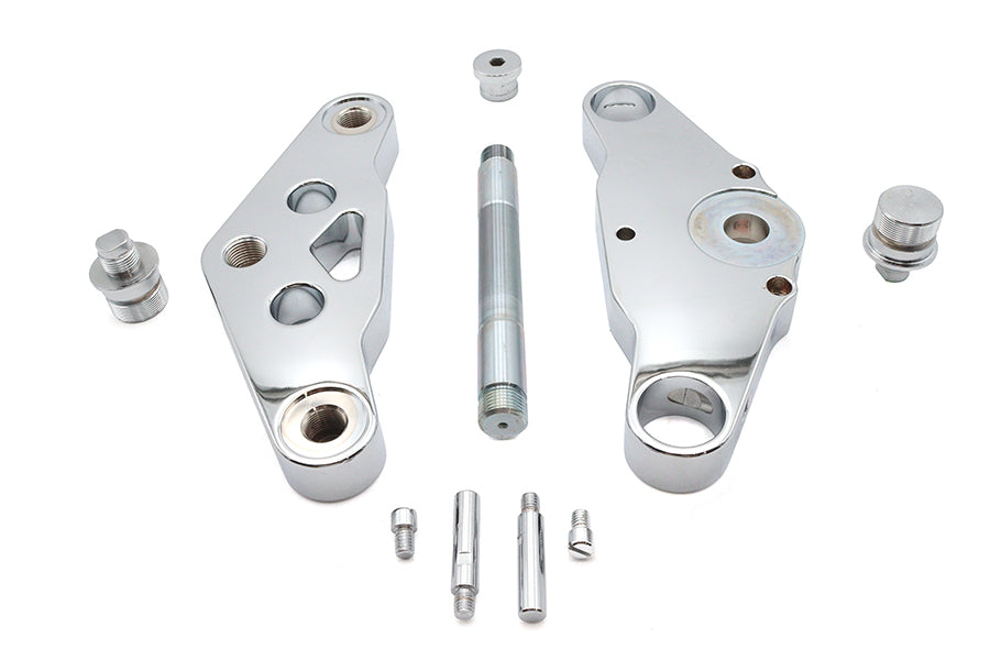 Ultima Chrome 0° Triple Tree Set Billet