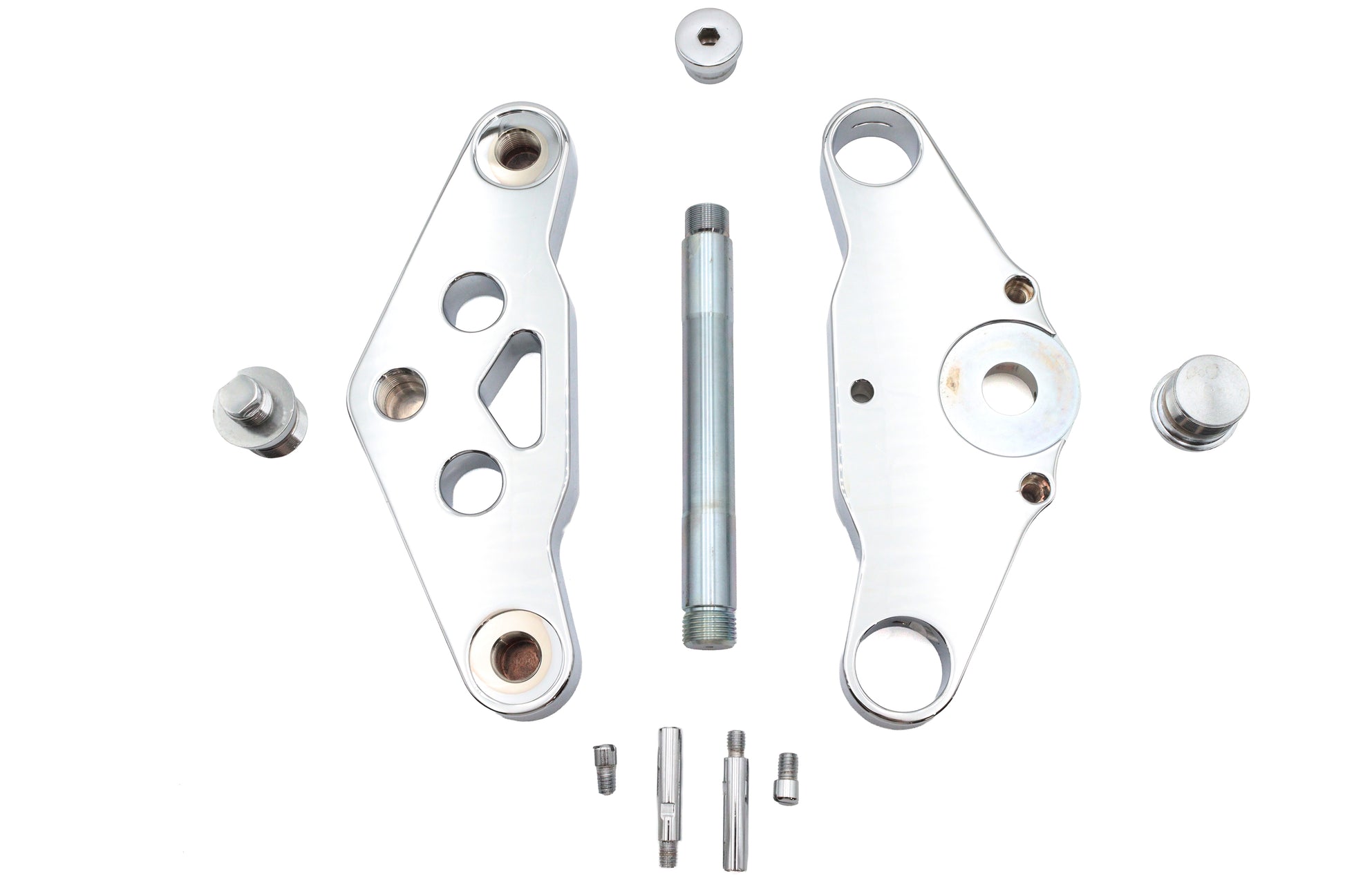 Ultima Chrome 0° Triple Tree Set Billet