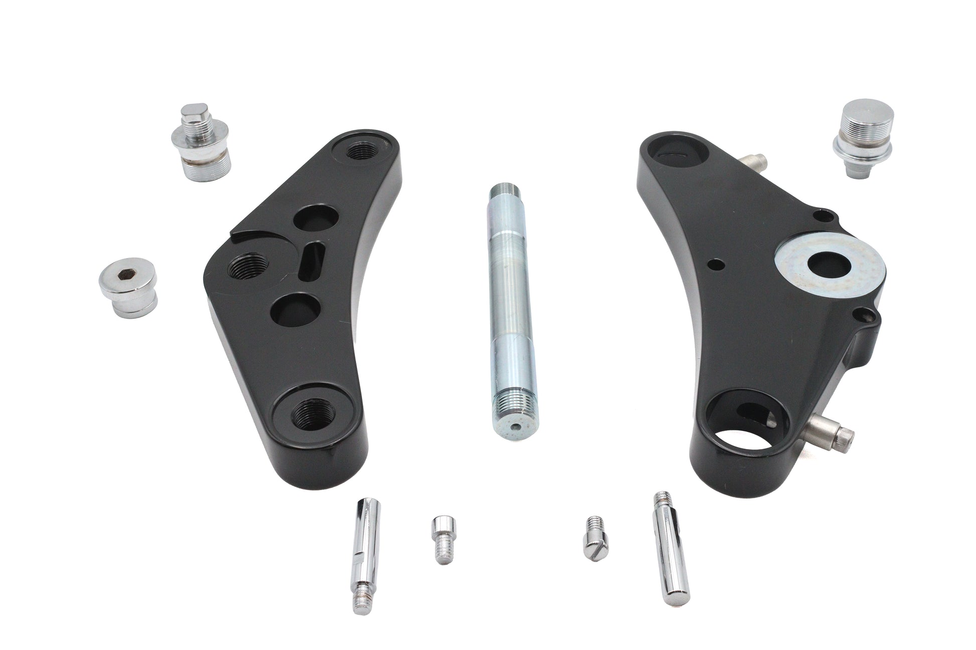 Ultima Black 5° Boomerang Blind Triple Tree Set Billet
