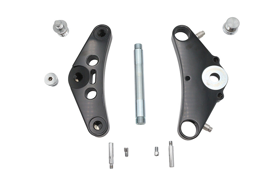 Ultima Black 5° Boomerang Blind Triple Tree Set Billet