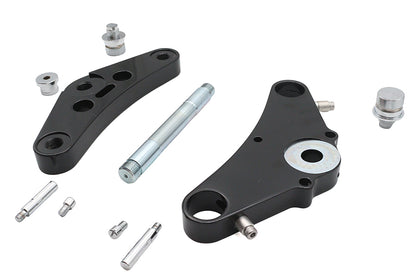 Ultima Black 5° Boomerang Blind Triple Tree Set Billet
