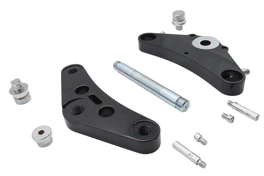Ultima Black 5° Boomerang Blind Triple Tree Set Billet