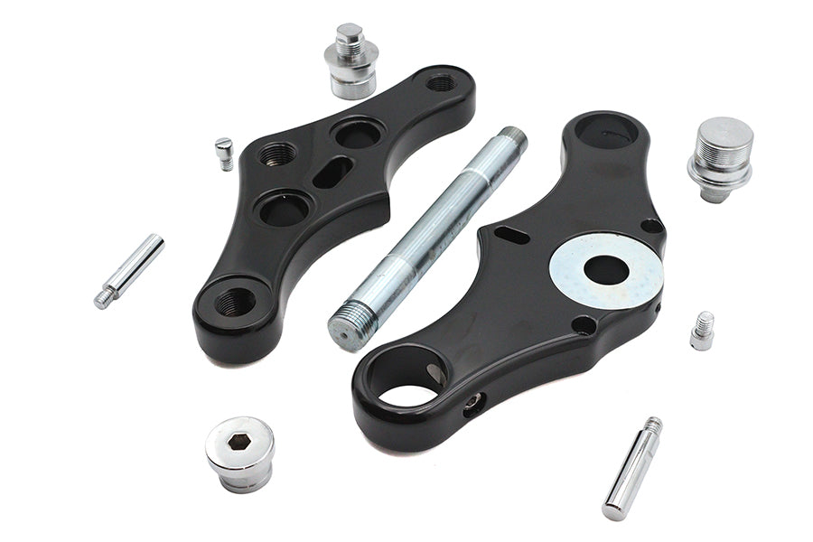 Ultima Black 0° Pointed Triple Tree Set Billet