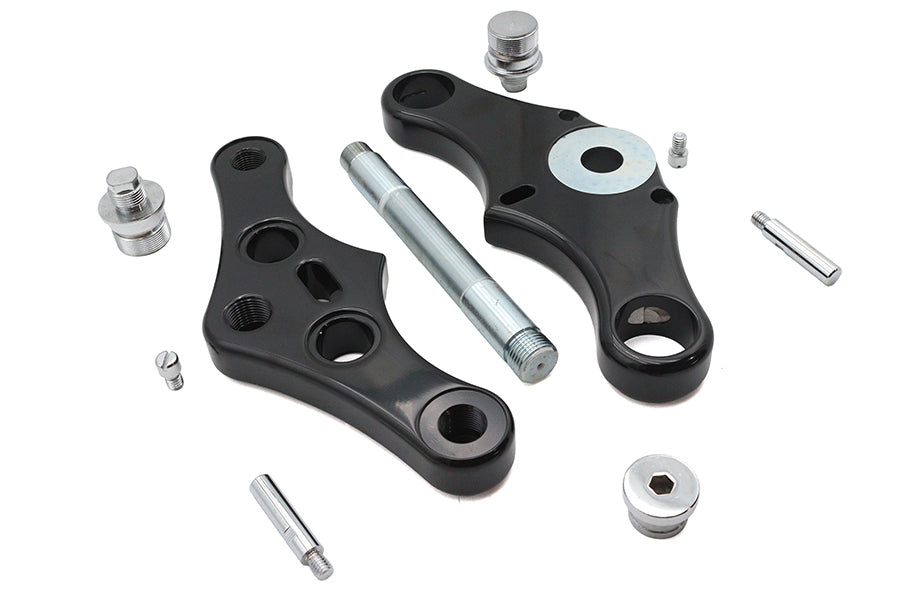 Ultima Black 0° Pointed Triple Tree Set Billet