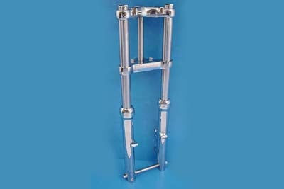 Single Disc 39mm Fork Assembly Chrome