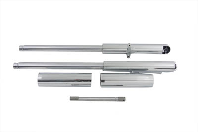 Billet Mega Fork Slider Set Chrome