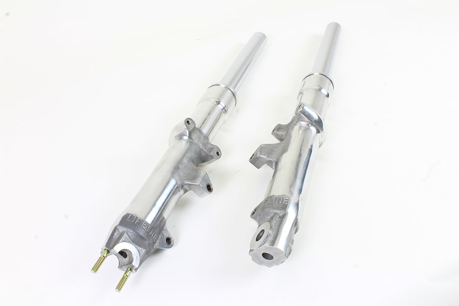 FXWG Polished Lower Leg and 41mm Fork Tube Set