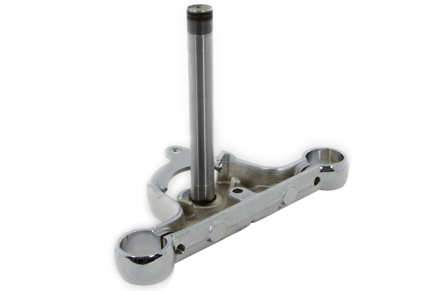 Lower Triple Tree with Stem Chrome