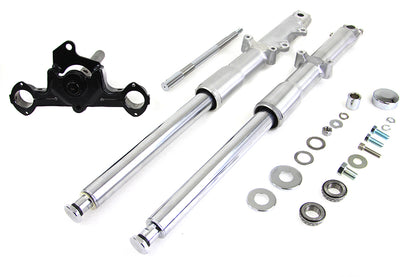 41mm Fork Assembly with Polished Sliders
