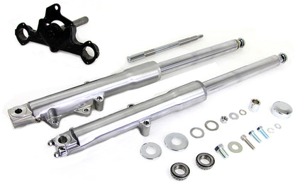 41mm Fork Assembly with Polished Sliders