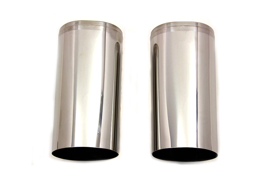 Fork Slider Cover Set Stainless Steel