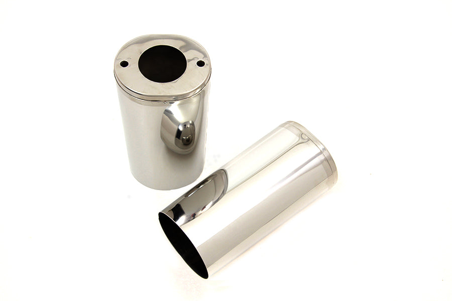 Fork Slider Cover Set Stainless Steel