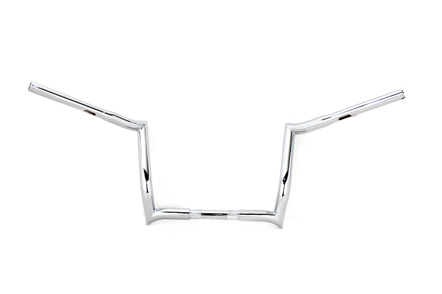12 Z-Bar Handlebar without Indents Chrome