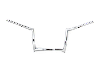 12 Z-Bar Handlebar without Indents Chrome