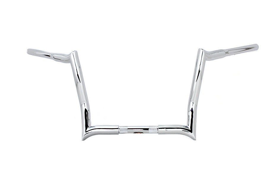 12 Z-Bar Handlebar without Indents Chrome