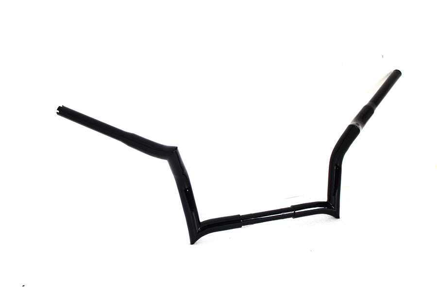 10 Z-Bar Handlebar without Indents Black