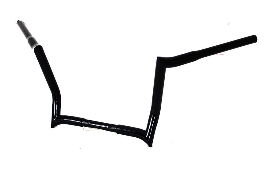 12 Z-Bar Handlebar without Indents Black