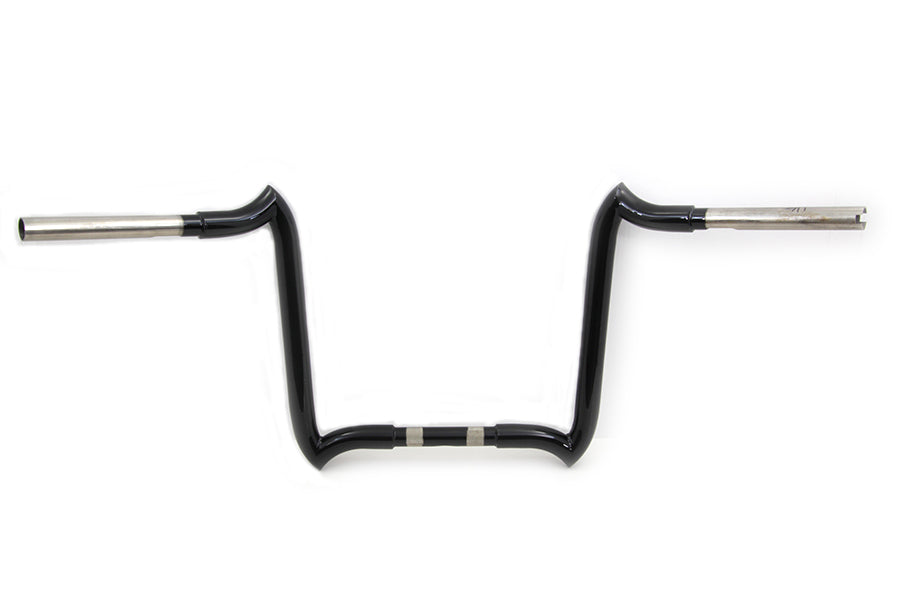 14 Z-Bar Handlebar without Indents Black