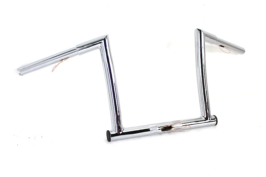 12 ChiZeled Z-Bar Handlebar Chrome