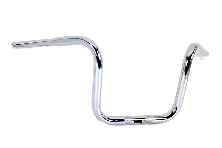 12 Fat Ape Handlebar with Indents Chrome