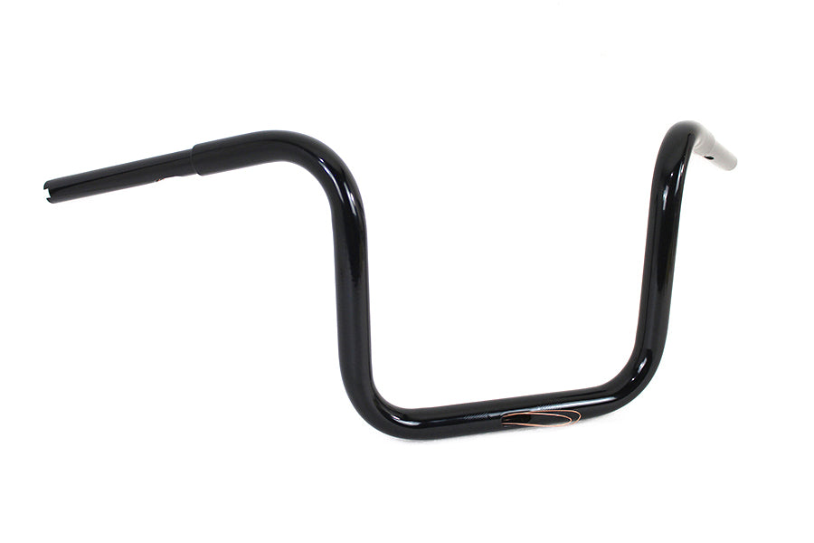 12 Fat Ape Handlebar with Indents Black