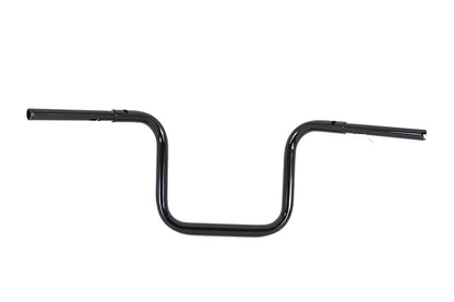 12 Fat Ape Handlebar with Indents Black