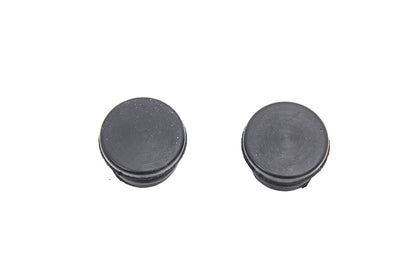 ChiZeled Handlebar Plugs Black Plastic